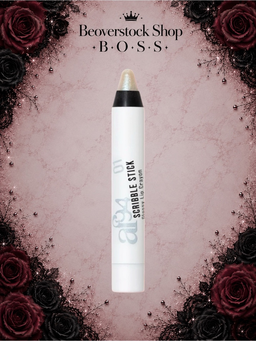 NEW af94 Scribble Stick Glossy Lip Crayon – Whip’d Cream (2.5g / 0.088 oz)